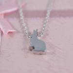 Shiny Bunny Necklace